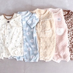 新生児服　赤ちゃん服　カバーオール