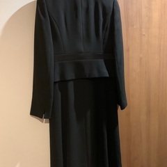 美品☆hiromichi nakano 9号　レディースフォーマル　礼服　喪服　冠婚葬祭　ブラックフォーマル　セットの画像