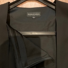 美品☆hiromichi nakano 9号　レディースフォーマル　礼服　喪服　冠婚葬祭　ブラックフォーマル　セットの画像