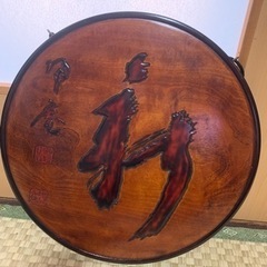 烏城彫り　壁掛け