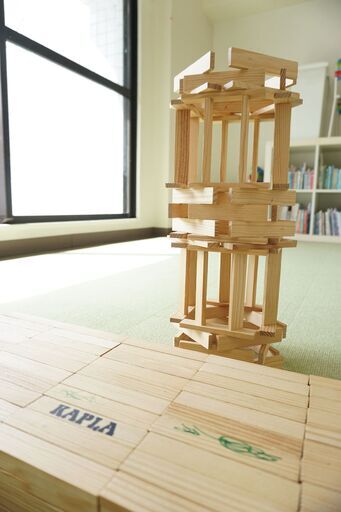 【最終価格／大容量カプラ (KAPLA) 積木／取りに来ていただける方限定】