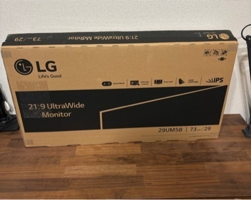LG ウルトラワイドモニター　29UM58-P