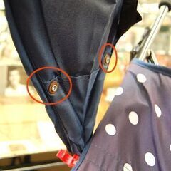 リーマン ベビーカー 生後7ヶ月～36ヶ月 体重15㎏まで B型 背面式 ネイビー系 LEAMAN 札幌市 清田区 平岡の画像