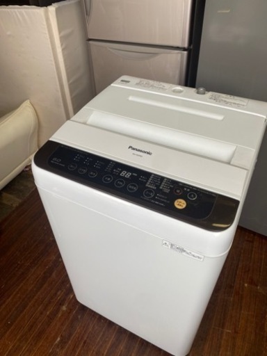 北九州市内配送無料　保証付き　NA-F60PB9-T 全自動洗濯機 ブラウン [洗濯6.0kg /乾燥機能無 /上開き] 