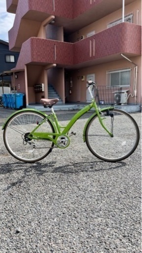 自転車　シマノ6段変速付き