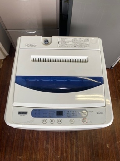 2019年式　YAMADASELECT(ヤマダセレクト)　YWMT50G1　ヤマダ電機オリジナル　全自動電気洗濯機　(5kg