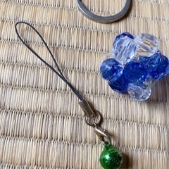 キーホルダー ストラップ 部品 ハンドメイド 素材 の画像