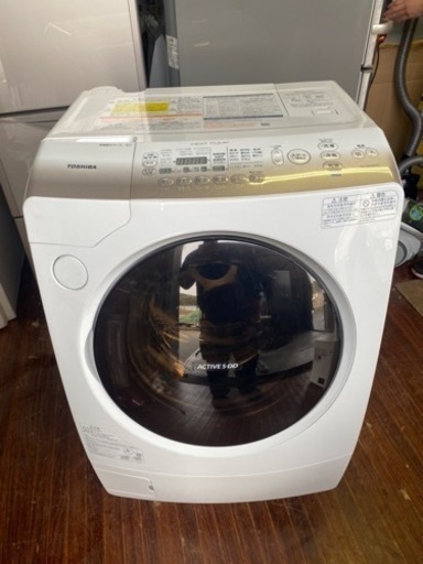北九州市内配送無料　保証付き　東芝 TOSHIBA TW-Z96A2R(W) [ドラム式洗濯乾燥機（9.0kg） 右開き グランホワイト]