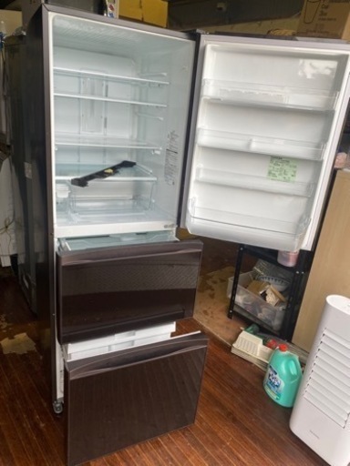 東芝 GR-H38SXV(ZT) [クリアブラウン] 冷凍冷蔵庫 363L