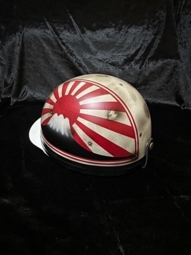 新品‼️ ◆カスタムペイント◆ コルク半　エアブラシ　富士日章　やられ塗装　エイジング