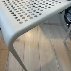 イケア IKEA 椅子　イス　チェア　ADDE アッデ ホワイトの画像