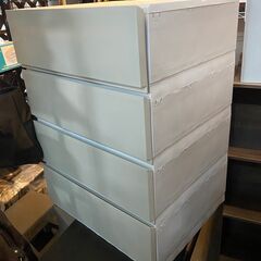 4段　チェスト　ベージュ　引き出し　収納の画像