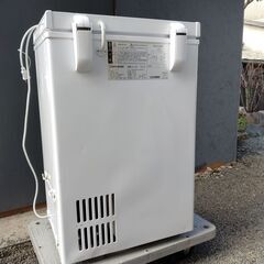 中古（やや傷あり）：冷凍ストッカー 冷凍庫 上開き -20℃ 業務用 74L RCY-74  レマコム 2022年式の画像