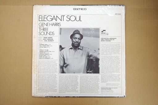 LP レコード ジーン・ハリスとスリーサウンズ GENE HARRIS エレガント・ソウル BST-84301 ブルーノート・ポップ・ジャズ・シリーズ 札幌市 清田区 平岡