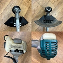 I693 🌈 makita エンジン刈払機 MEM201 エンジン1発始動！　⭐ 動作確認済 ⭐ 簡易クリーニング済の画像