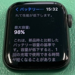 ★タイムセール★ 【超美品】Apple Watch SE 40mm GPSモデル 黒 アルミニウムの画像