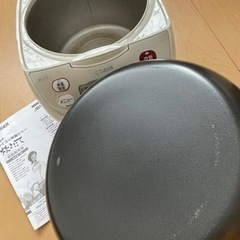 一升炊き炊飯器　タイガー　JBH-G2 白の画像