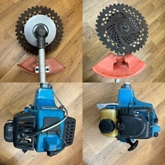 I634 🌈 Shindaiwa エンジン刈払機 S26B エンジン1発始動！　⭐ 動作確認済 ⭐ 簡易クリーニング済の画像