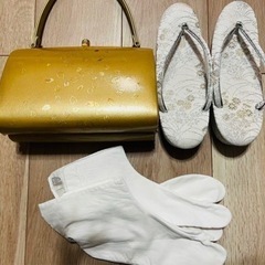 草履　バック　足袋セットの画像