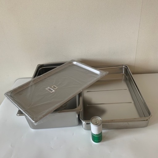 Amazon総額26000円 料理 特大トレイ ステンレス 容器 調理器具 業務用 調理 バット レストラン 保管容器 肉　魚 特大 
