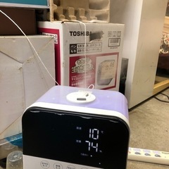 NO：1095 値下げIRISOHYAMAリモコン付きハイブリッド式加湿器❣️ 2020年製‼️の画像