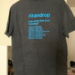 androp ツアーTシャツの画像
