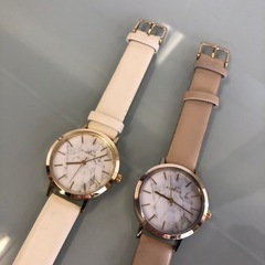 服/ファッション アクセサリー 腕時計　ホワイト　ベージュ　FINANO の画像