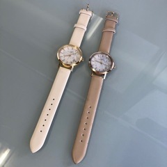 服/ファッション アクセサリー 腕時計　ホワイト　ベージュ　FI...
