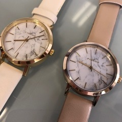 服/ファッション アクセサリー 腕時計　ホワイト　ベージュ　FINANO の画像