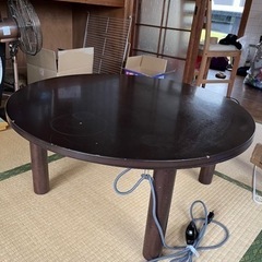 【至急】無印良品　円形こたつ
