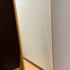 スタンドミラー　姿見　無印良品の画像