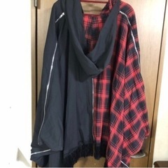 ポンチョ favorite 裏起毛 の画像