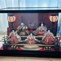 ケース入りお雛様あげます。の画像