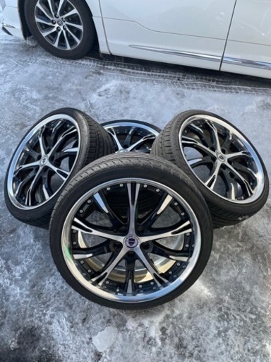 WORK ワーク　シュバートSC4 225/35R19 8JJ オフセット50 PCD114.3 4本通し 21年13週