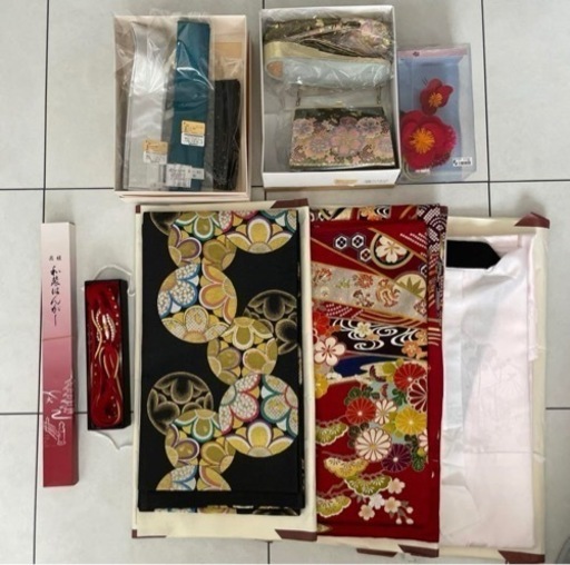 決定！振袖フルセット 小物付き