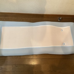 美品　座椅子　水色白　リクライニング　お届け可の画像