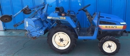 トラクター　ISEKI TU155F エンジン900cc 15.5馬力　2500rpm 4×4