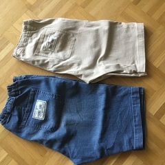 男の子用160センチ　ハーフパンツ、ジーンズの画像