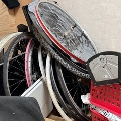 自転車ホイール譲ります