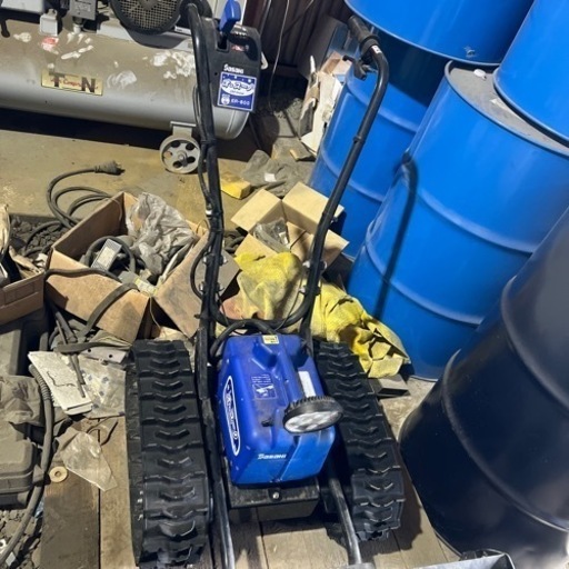 バッテリー付き除雪機