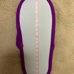 新品★スリッパ★使い捨てスリッパ★子供用★紫色の画像