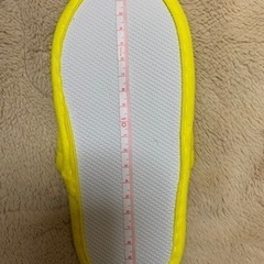 新品★スリッパ★使い捨てスリッパ★子供用★黄色の画像