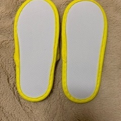 新品★スリッパ★使い捨てスリッパ★子供用★黄色の画像