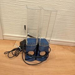 音楽が鳴ると水が出てくるスピーカー