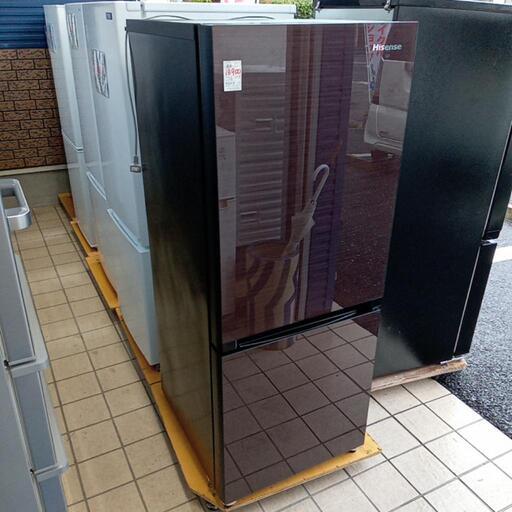 ★【ハイセンス】2ドア冷蔵庫　154L 2019年製(HR-G1510)【3ヶ月保証付き★送料に設置込み】自社配送時代引き可※現金、クレジット、スマホ決済対応※