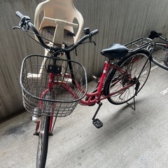 値下げしました！子供乗せ自転車　