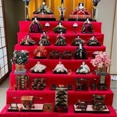 【高級雛人形】購入時80万　三喜作 七段飾り 15人飾り 7段 
