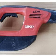 更に更に大幅値下げ　HILTI　WSR36-A　充電式レシプロソー　専用バッグ付き　バッテリー使用頻度少の画像