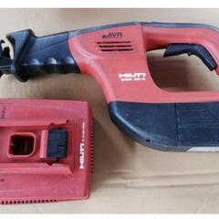 更に更に大幅値下げ　HILTI　WSR36-A　充電式レシプロソー　専用バッグ付き　バッテリー使用頻度少の画像