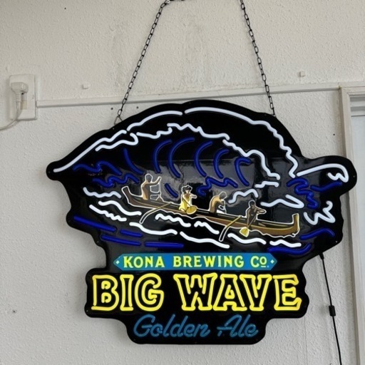 コナブリューイングBIG WAVEネオンサイン